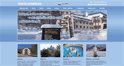 Desktop Screenshot of homolka.sk
